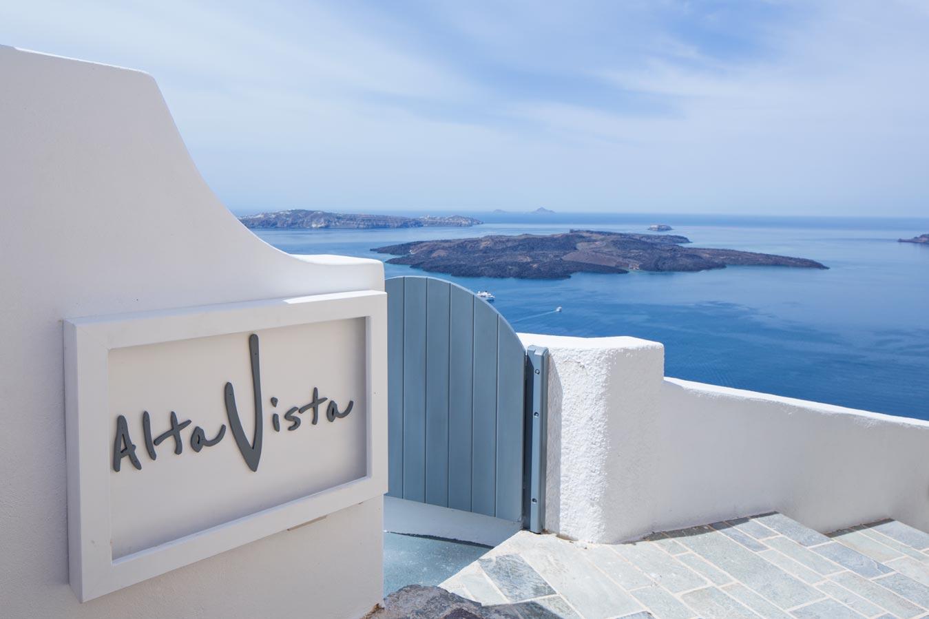 Alta Vista Suites Fira  Esterno foto